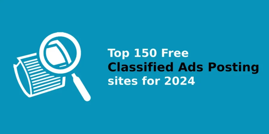 Top 150 Free classified ads posting sites for 2024