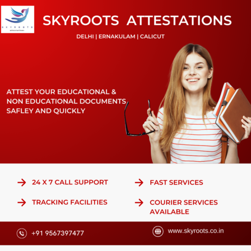 SKYROOTS CERTIFICATE ATTESTATIONS IN KERALA