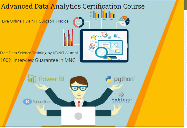 Data Analyst Course in Delhi, 110085. Certification for “Business Analyst Course” in Delhi NCR. [ 100% Job in MNC] “New Year Offer 2025”, Free Demo, Excel, SQL, Power BI, Tableau, Alteryx, Python Data Science and Spotifire, Analytics Training Center in Delhi NCR – SLA Consultants India