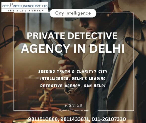 City Intelligence: Trusted Detective Agency in Delhi