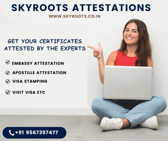 SKYROOTS CERTIFICATE ATTESTATIONS IN KERALA