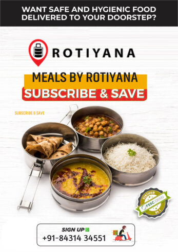 Rotiyana Tiffin Service in Bangalore