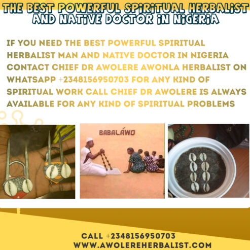 THE BEST POWERFUL SPIRITUAL NATIVE DOCTOR IN NIGERIA