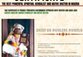 The best powerful spiritual herbalist in nigeria