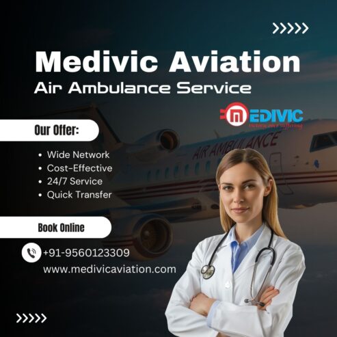 Air Ambulance Service in Ranchi: Quick and Efficient Emergency Care – Medivic Aviation