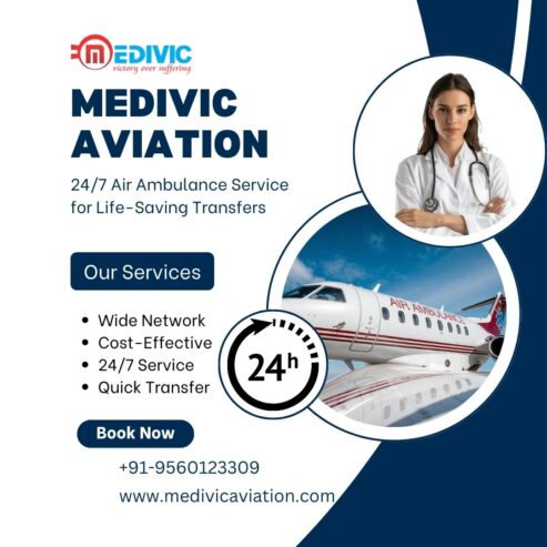 Air Ambulance Service in Kolkata: Professional Air Ambulance Solutions – Medivic Aviation