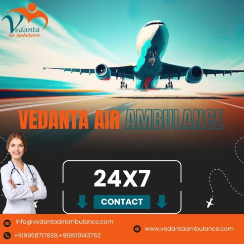 Take Air Ambulance in Patna with Splendid Healthcare Services by Vedanta