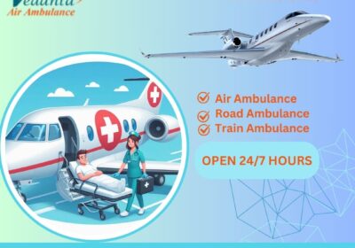 Vedanta-Air-Ambulance-is-Considered-a-Beneficial-Solution-for-Shifting-Critical-Patients