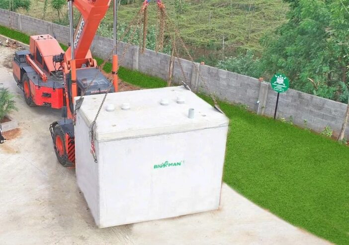 Bio septic tank for house