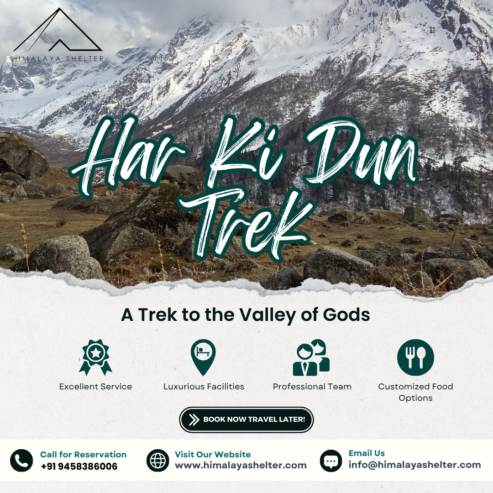 Discover the Hidden Gem of Uttarakhand – Har Ki Dun Trek!