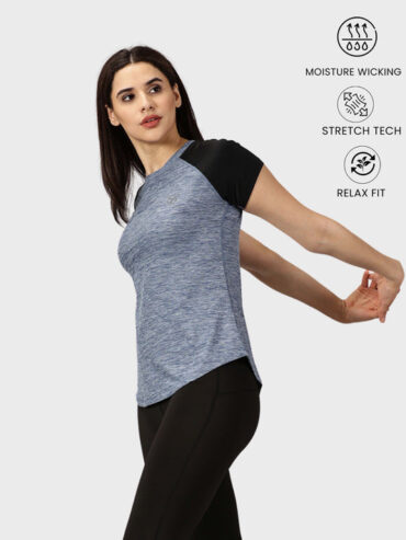 Elevate Your Workout with the Cozinex Active Crop Raglan Sleeve Tee