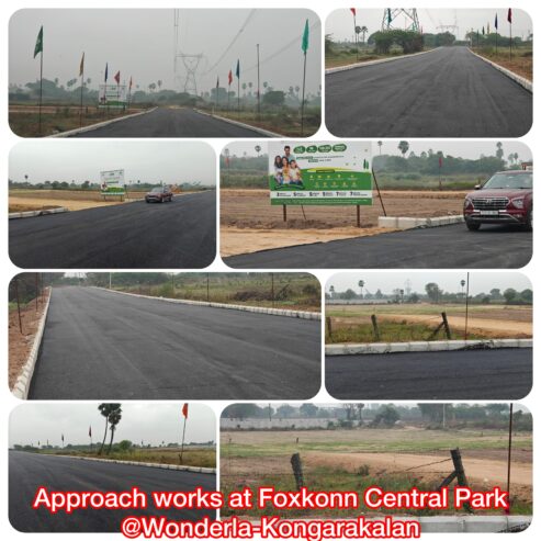 #Foxkon Central Park – HMDA Approved plots for sale In Kongarakalan #Adibatla(Wonderla) – Inside ORR – HYD