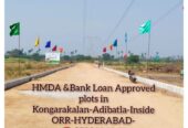 HMDA Approved Premium Open Plots for Sale 🌟 Kongarakalan – Adibatla (Behind Wonderla), Inside ORR, Hyderabad