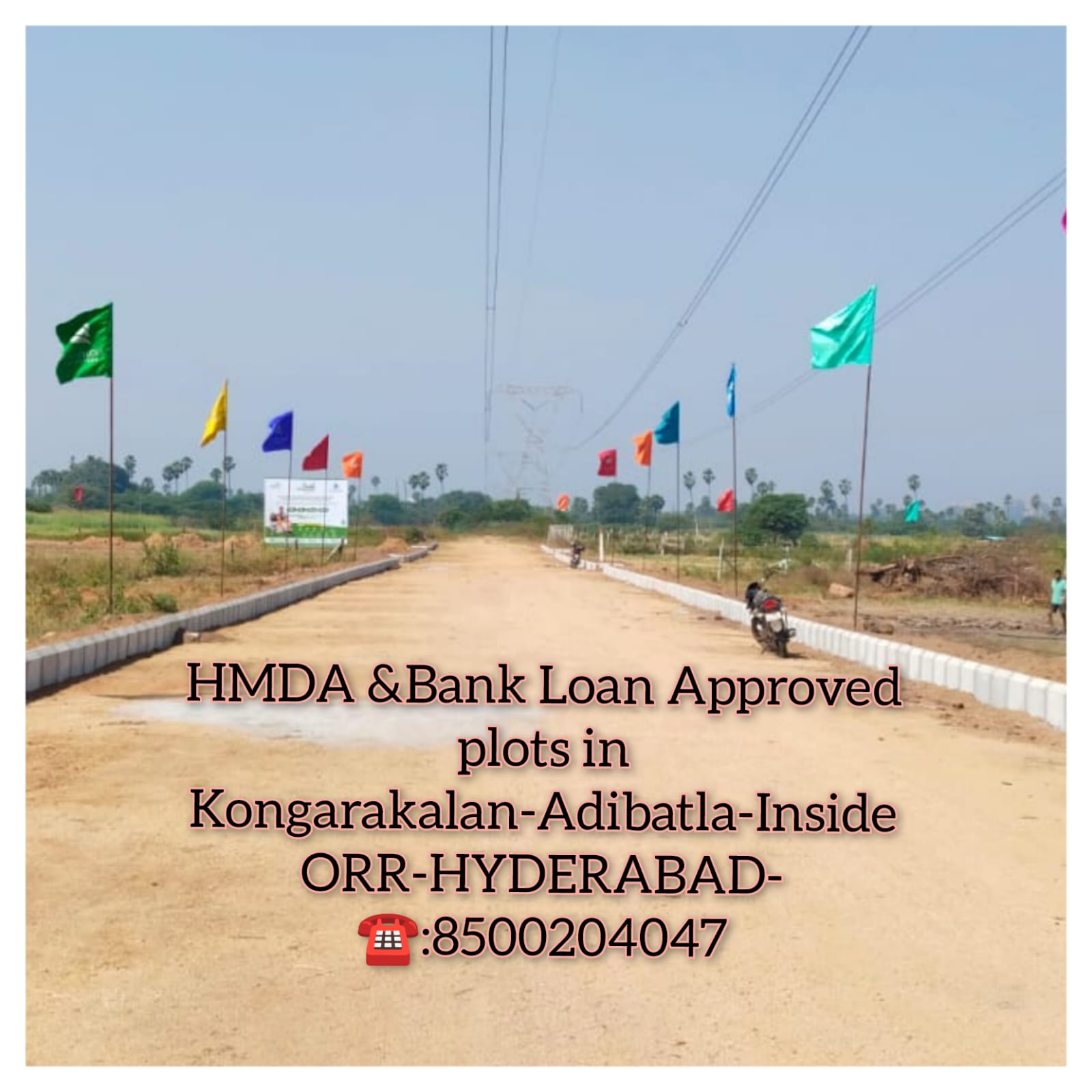 HMDA Approved Premium Open Plots for Sale ๐ Kongarakalan – Adibatla (Behind Wonderla), Inside ORR, Hyderabad