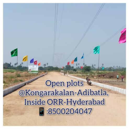 #Foxkon Central Park – HMDA Approved plots for sale In Inside ORR #KONGARAKALAN #ADIBATLA (Wonderla)- HYD