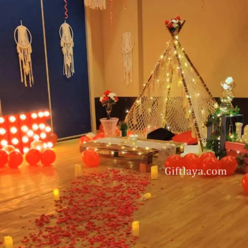 Most elegant Candle light dinner decoration in mumbai