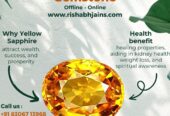 buy yellow sapphire gemstone online in ahmedabad