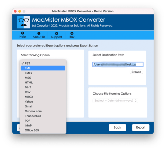 MacMister Mac MBOX Converter Tool