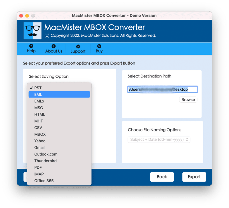 MacMister Mac MBOX Converter Tool