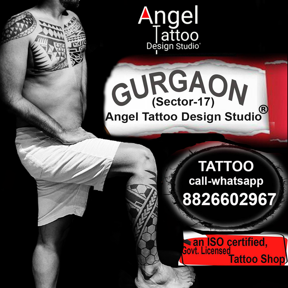 Angel Tattoo Design Studio in Gurgaon for best tattoo artist services