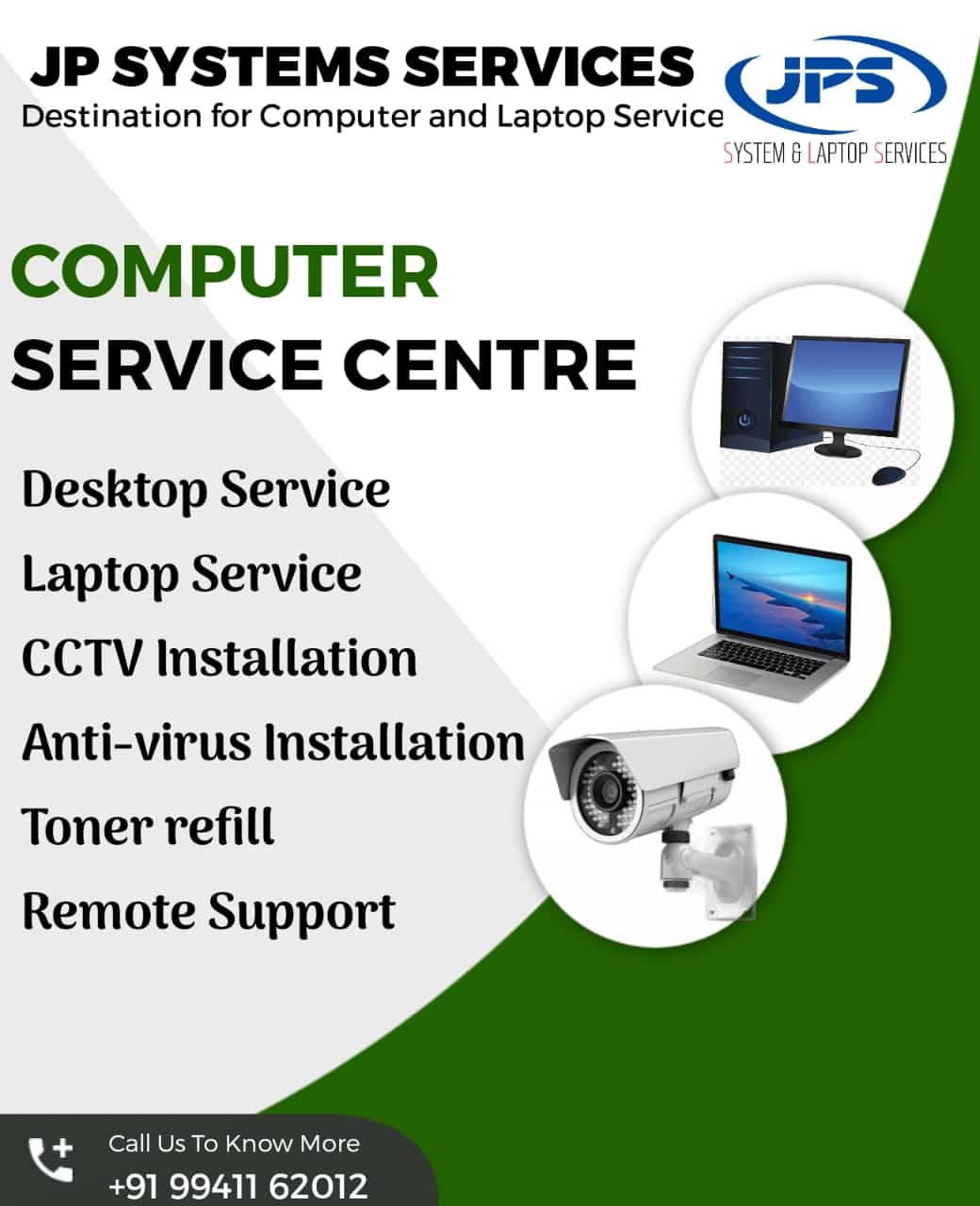 DESKTOP LAPTOP CCTV INSTALL AND SERVICE PATTABIRAM THIRUNINRAVUR