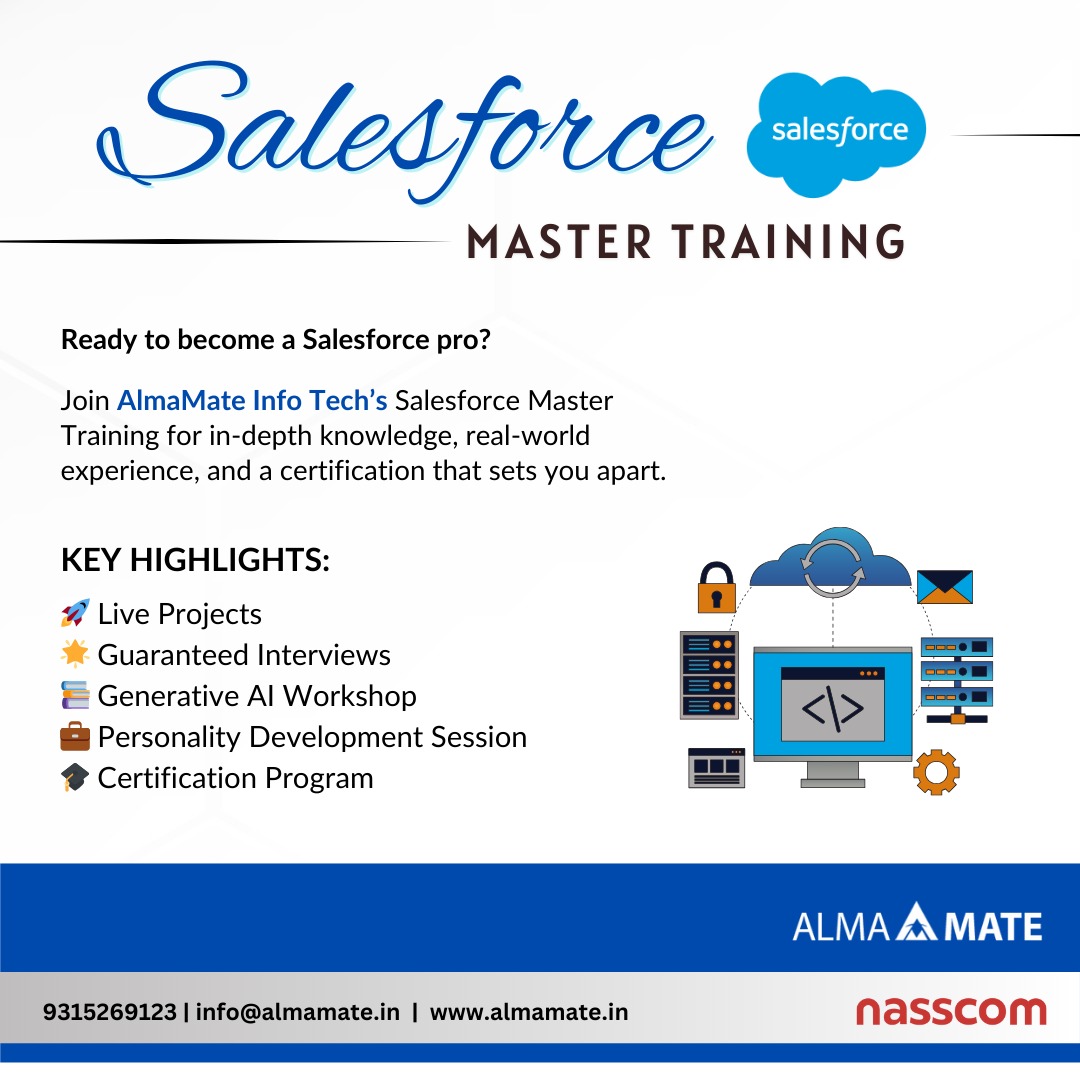 AlmaMate Info Tech – Best Salesforce Training in Noida