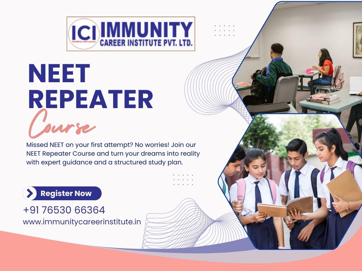 NEET Repeater Course 2025 – Boost Your Score with Expert-Led Coaching