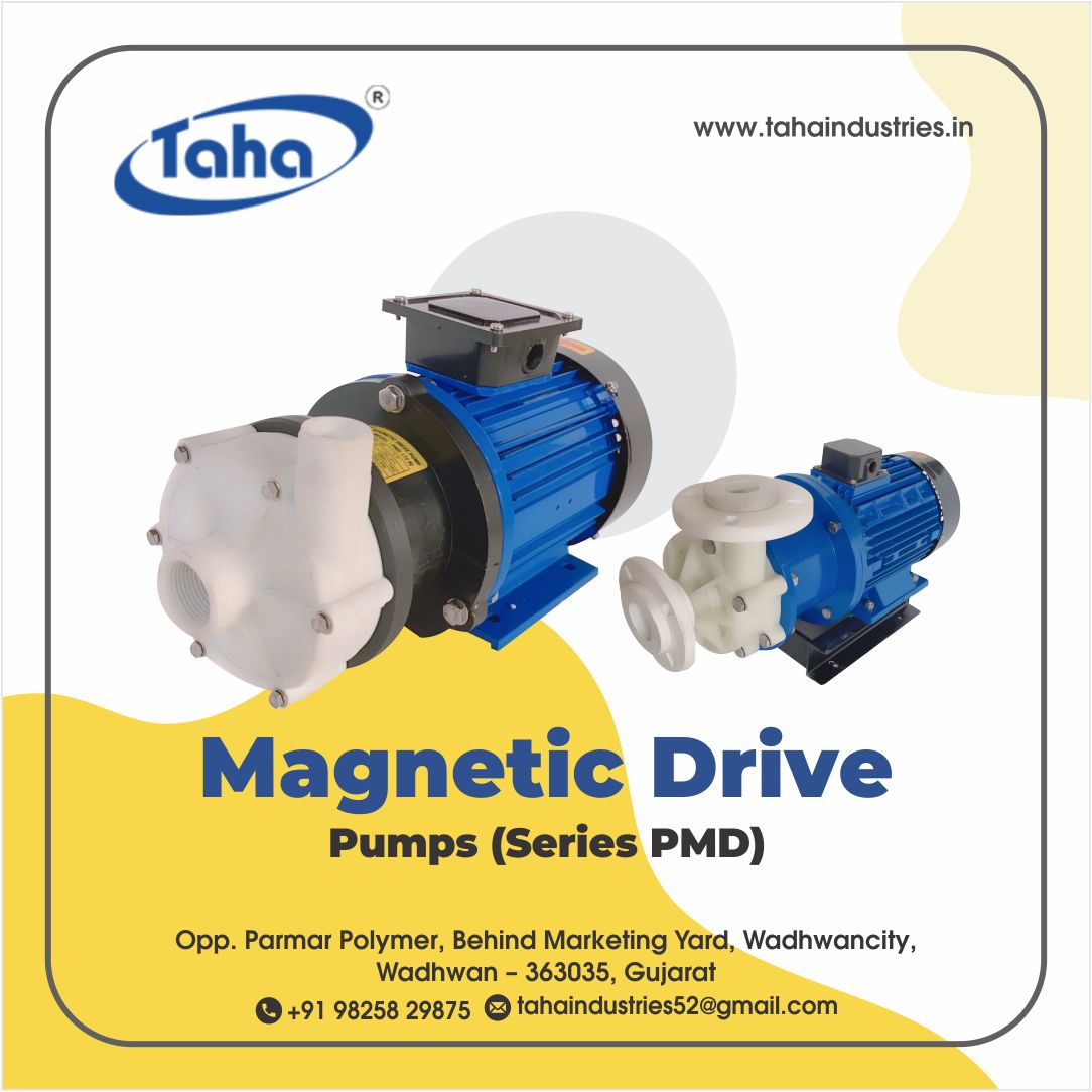PMD Magnetic Drive Pumps – Leak-Proof, Corrosion-Free Pumps by Taha Industries