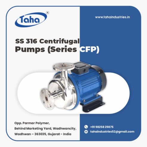 Top-Grade Industrial Pumps Manufacturer in India – Reliable, Efficient & Built to Last | Taha Industries