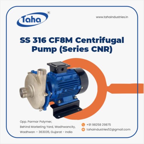 Top-Grade Industrial Pumps Manufacturer in India – Reliable, Efficient & Built to Last | Taha Industries