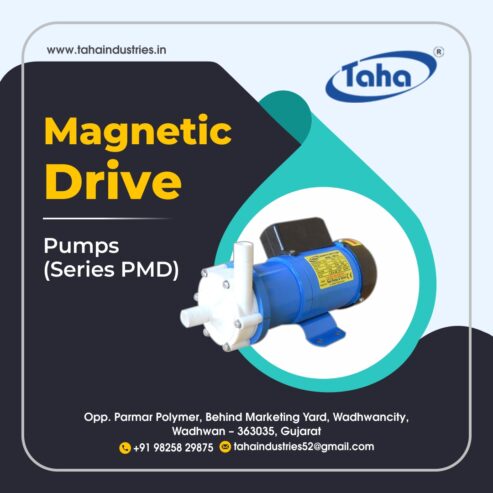 PMD Series Pumps – Leak-Proof Magnetic Drive Pumps by Taha Industries