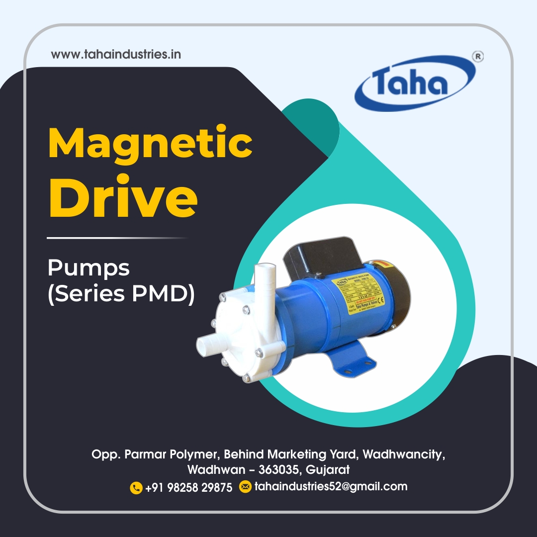 PMD Magnetic Drive Pumps – Leak-Proof, Corrosion-Free Pumps by Taha Industries