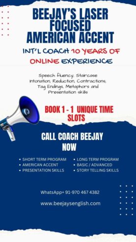 AMERICAN ACCENT PROGRAM and COMMUNICATION SKILLS