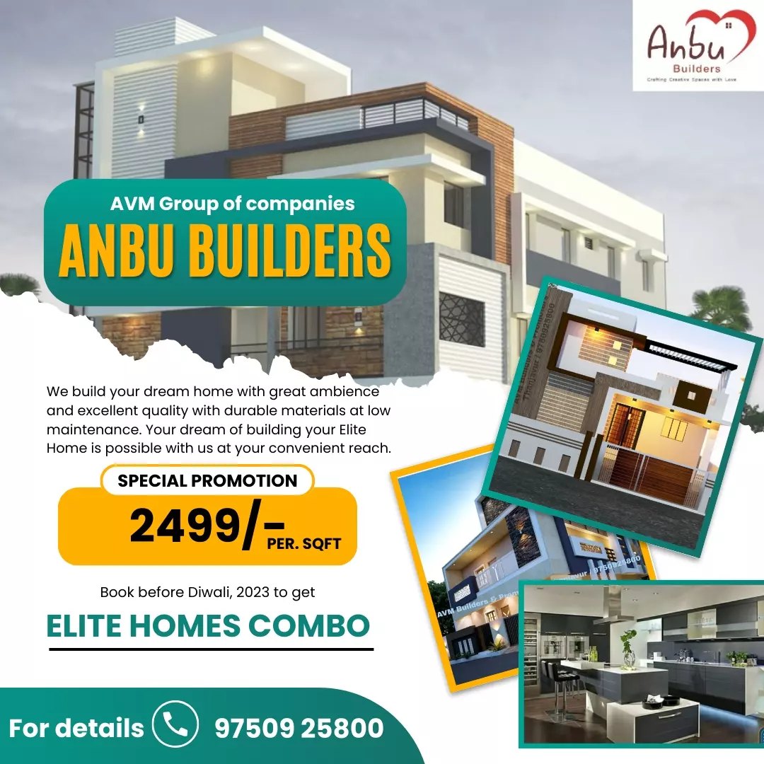 Anbu Builders – Best Builders in Tirunelveli & Thoothukudi