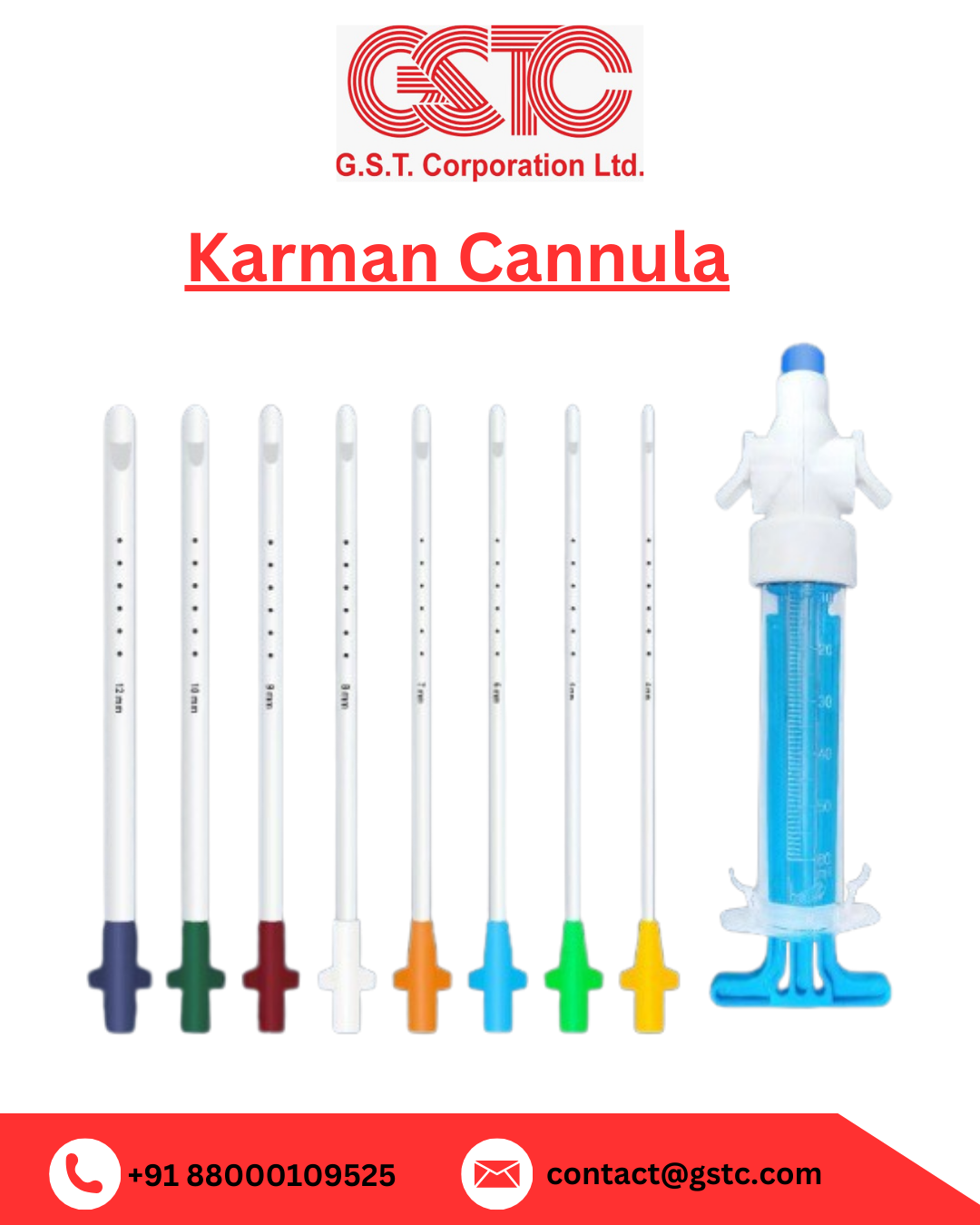 High-Quality Karman Cannula for Safe Gynecological Procedures