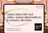 Lakme Salon Gift Card Online – Instant Digital Delivery & Exclusive Discounts