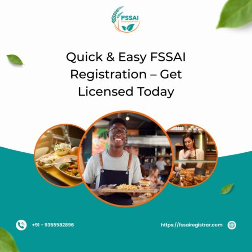 Quick & Easy FSSAI Registration – Get Licensed Today
