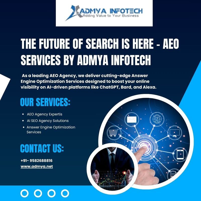 Top AEO Agency for AI-Driven SEO – Admya Infotech