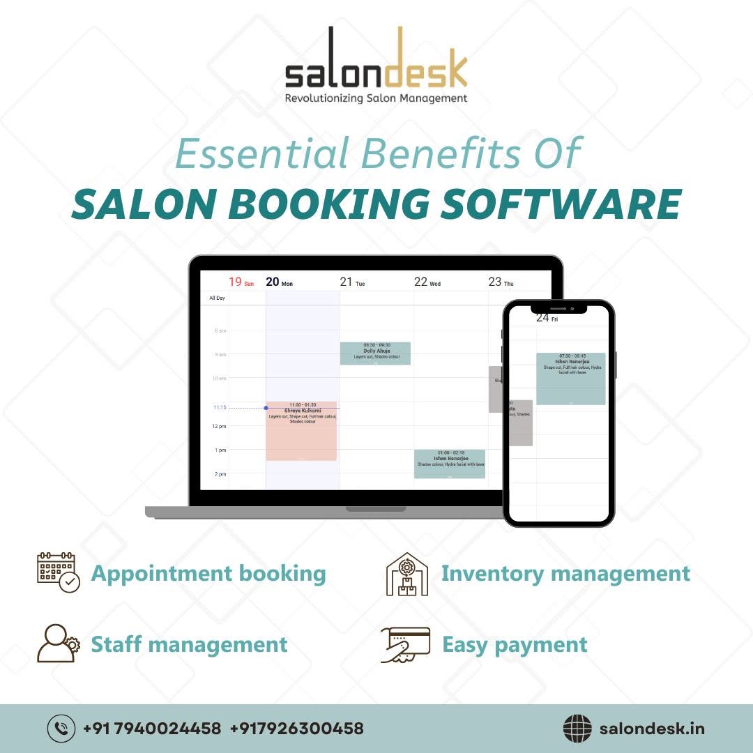 Streamline Your Salon with Salon Desk Booking Software
