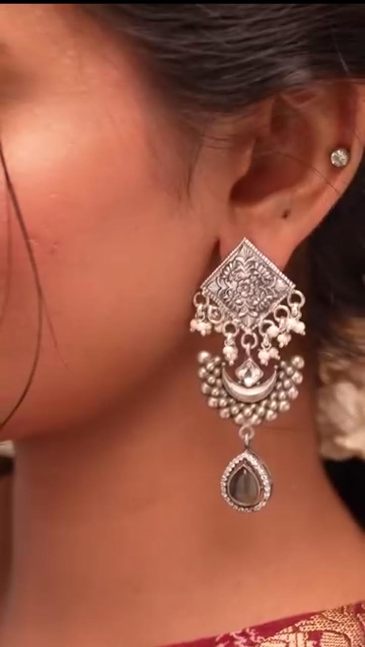 Buy Daily Wear and Statement Silver Earrings – Unique Sterling Designs for Sale