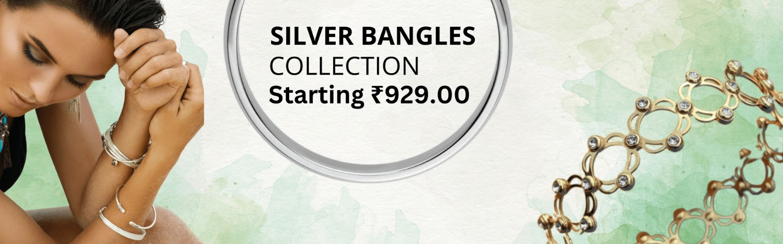 silver bangles online