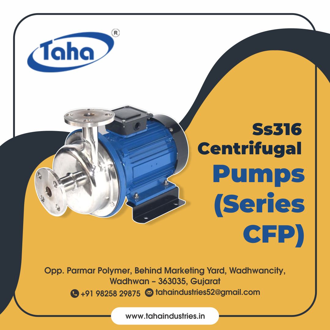 Top Stainless Steel Centrifugal Pump Manufacturer & Supplier in India