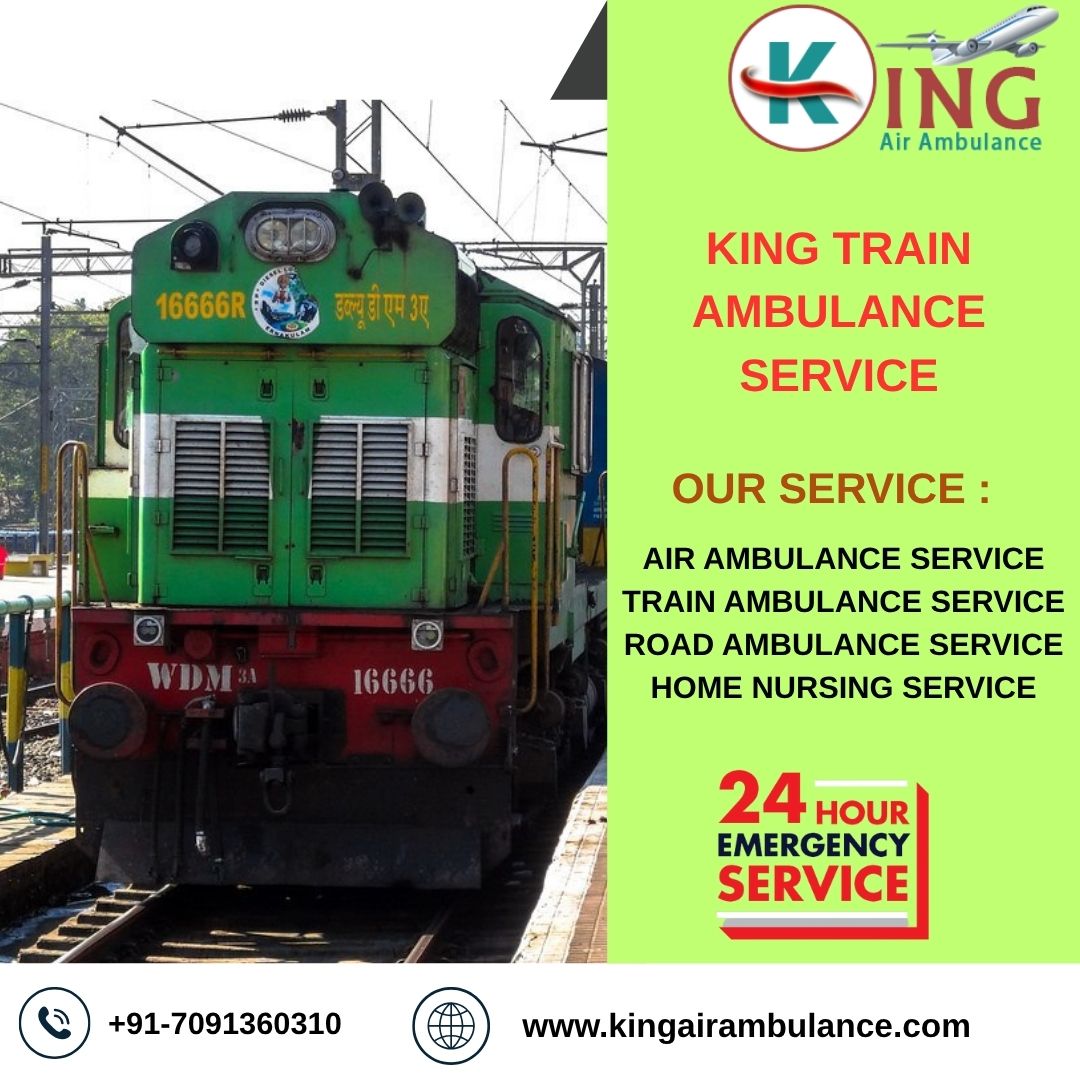 Eminently trusty King Train Ambulance service is now available in Patna