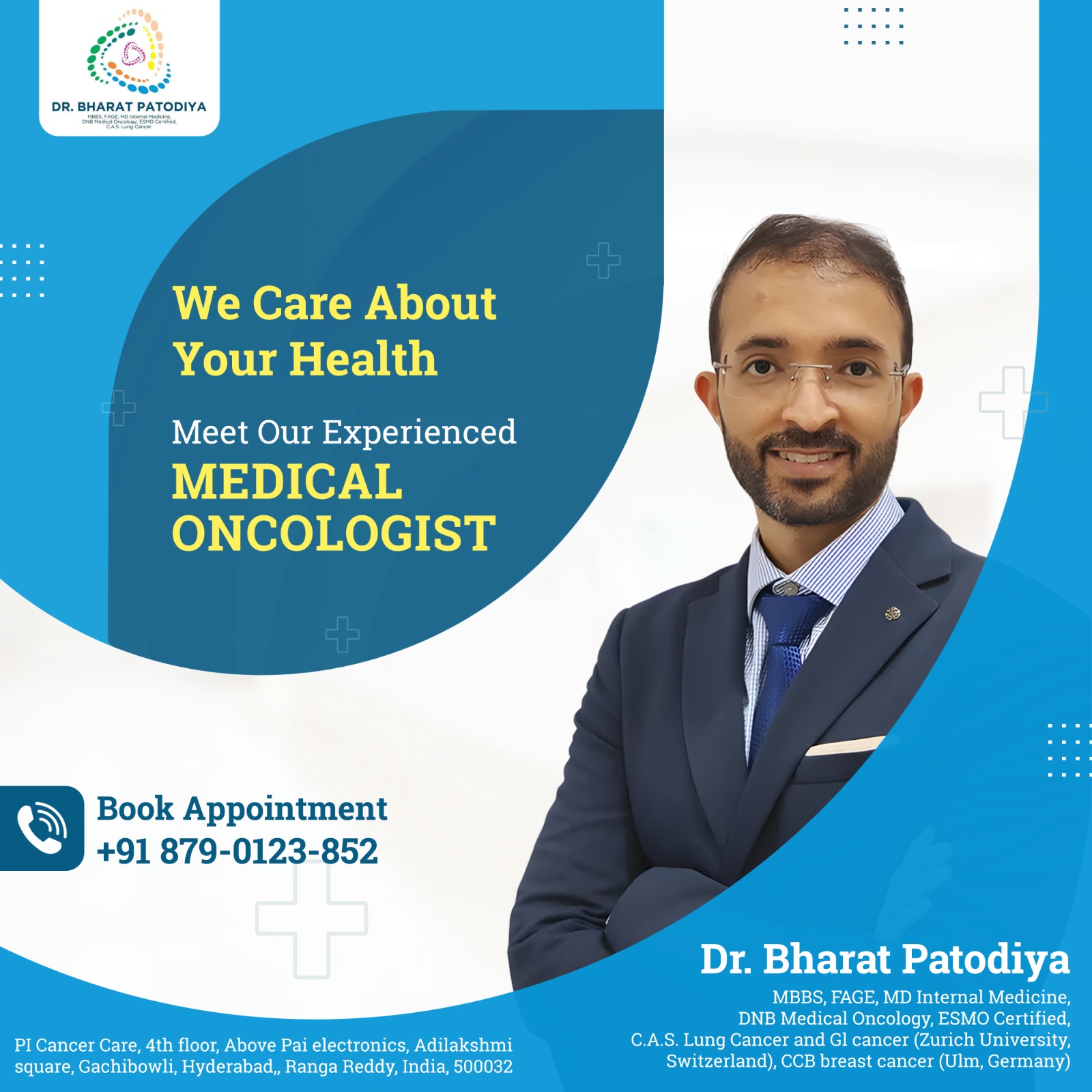 Best Oncologist in Hyderabad | Best Cancer Specialist in Hyderabad – Dr.Bharat Patodiya