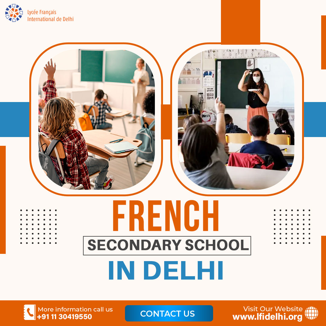 French Secondary School in Delhi