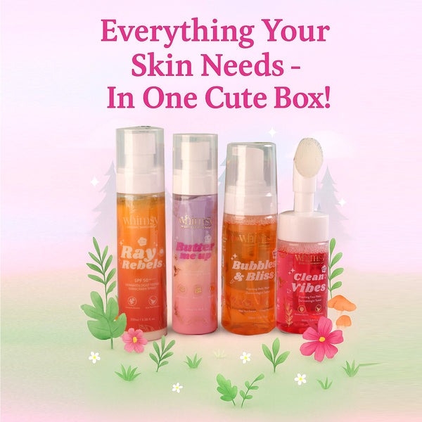 Whimsy Glow Up Body Care Set- Pack of 4