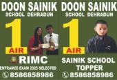 Best RIMC, Sainik and Military School Coaching in Dehradun