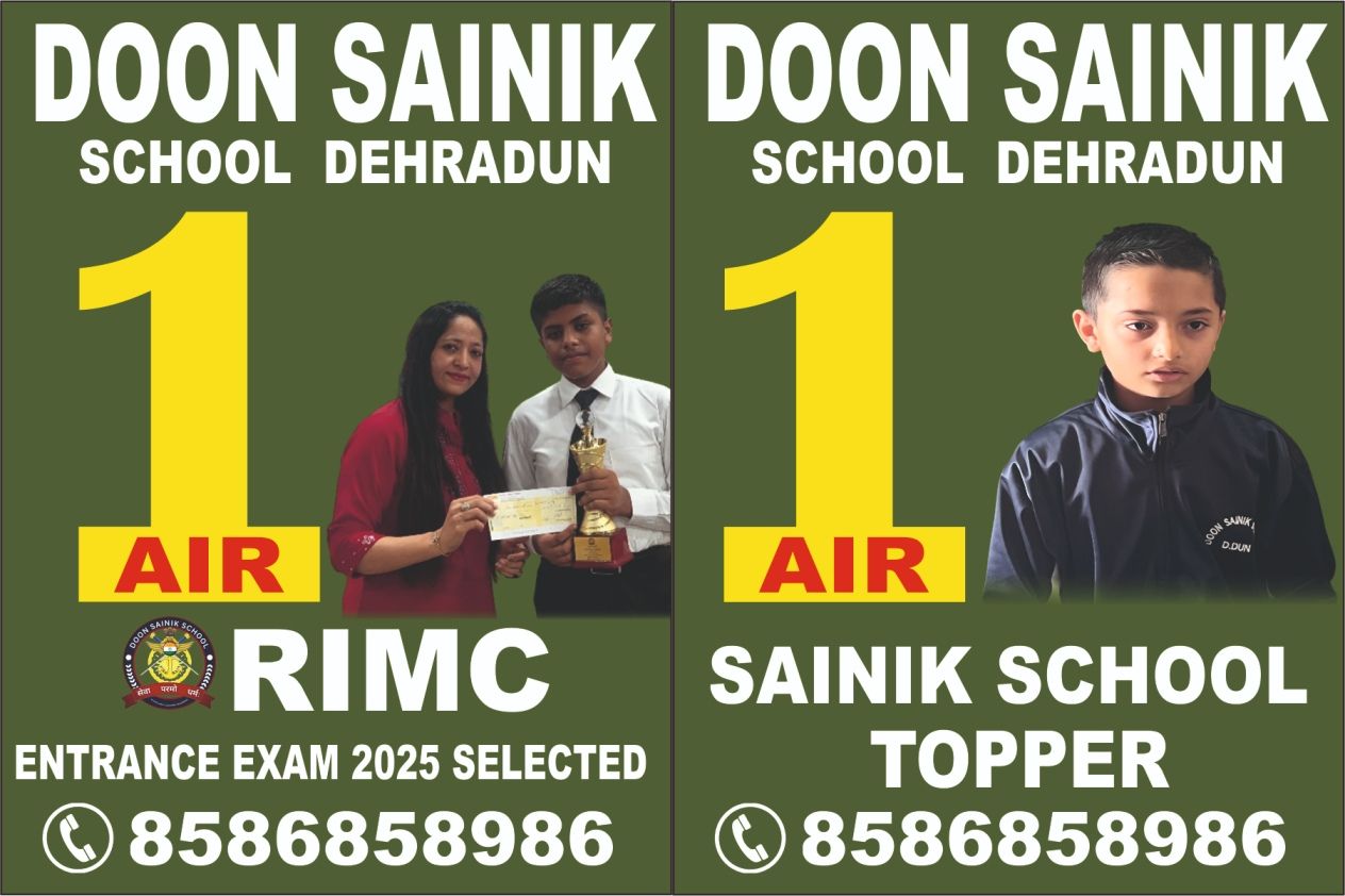 Best RIMC, Sainik and Military School Coaching in Dehradun