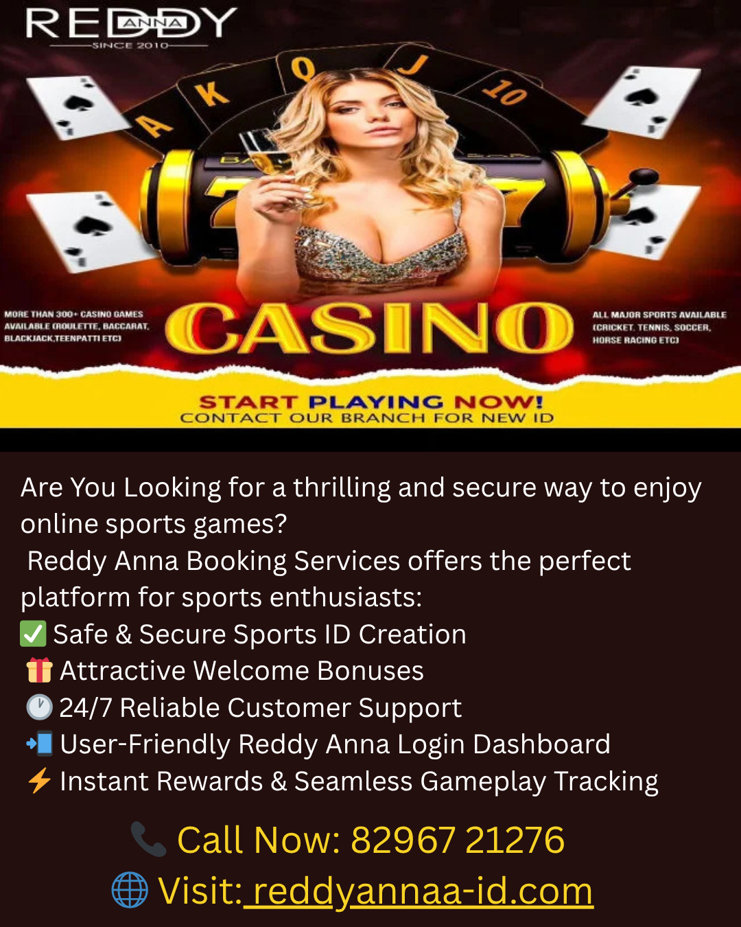 Join Reddy Anna – India’s Most Trusted Online Cricket Platform!