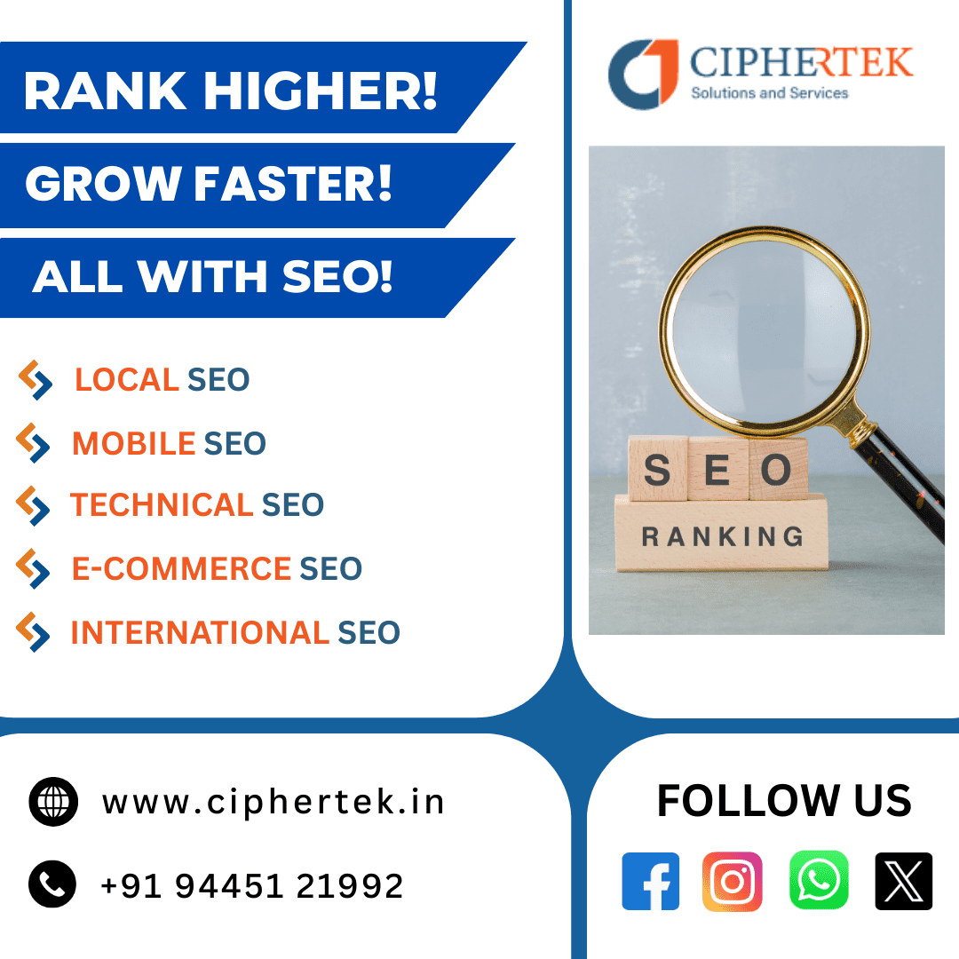 Best SEO Services in Chennai | Boost Your Webiste Traffic & Rankings with Ciphertek